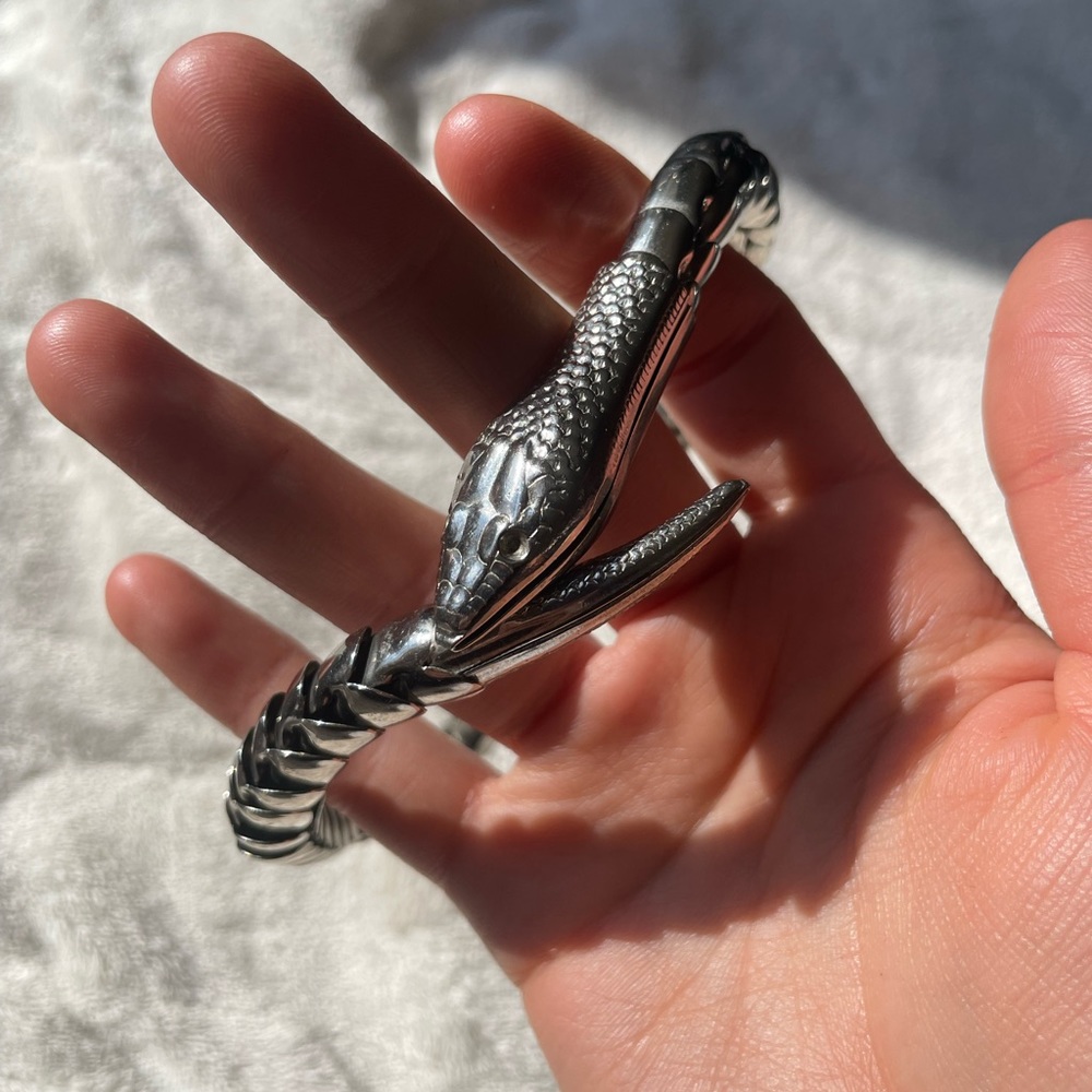 Vintage Snake Choker 🐍 💎